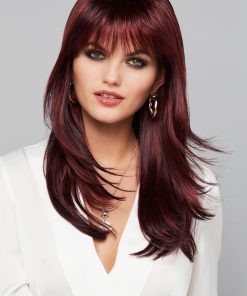 Mariah Long Aubergine Red